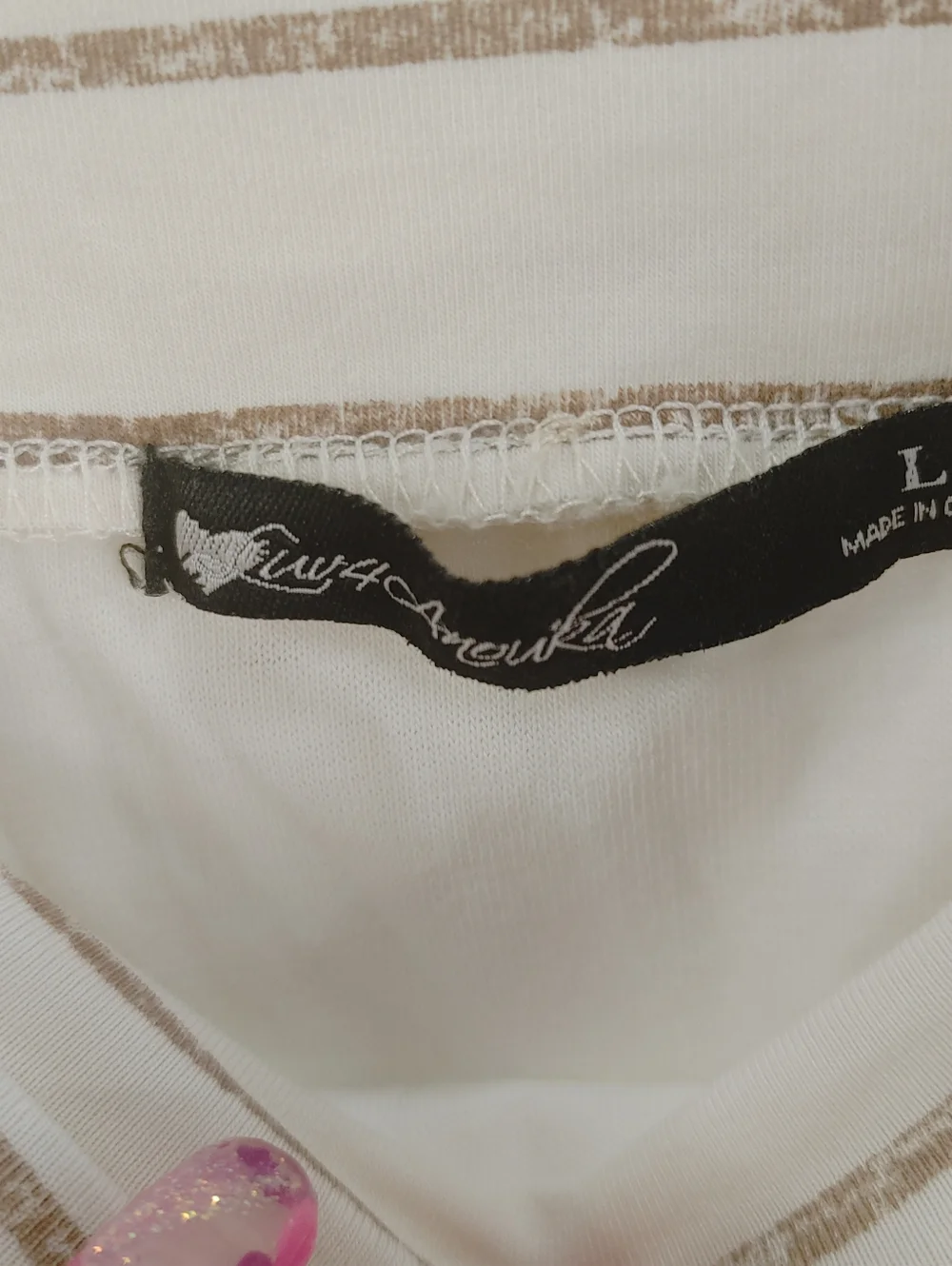 Luv 4 Anouka Skirt Womens Large Boho High Low Flowy Ivory Elastic Waist - Picture 5 of 13